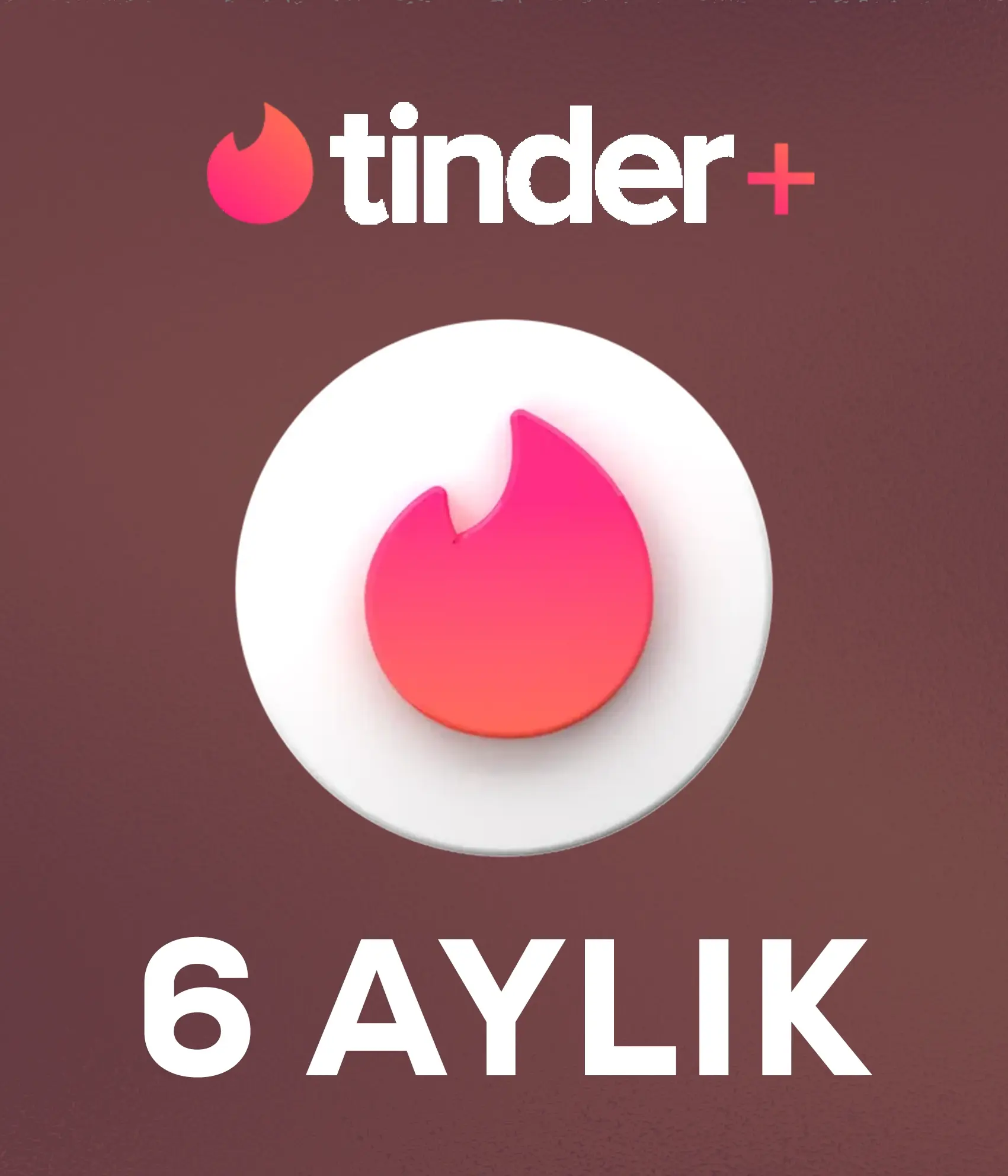 Tinder Plus 6 Aylık Abonelik TR
